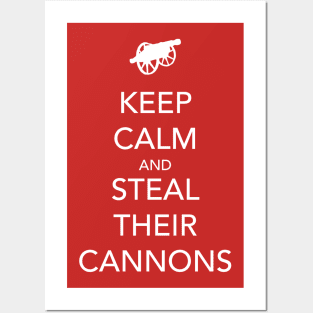 Boom Go the Cannons Posters and Art